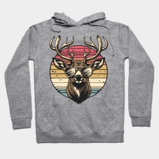 Buck Deer Sunset Hoodie